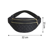 Women Waist Bag Oxford Crossbody Shoulder Chest Bag