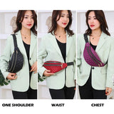 Women Waist Bag Oxford Crossbody Shoulder Chest Bag