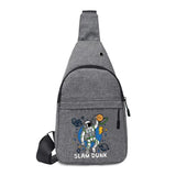Anti-Theft Crossbody Bag Men Short Travel Wallet Mini Chest Pack