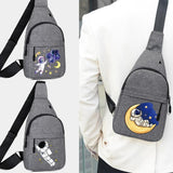 Anti-Theft Crossbody Bag Men Short Travel Wallet Mini Chest Pack
