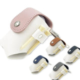 Golf Bag Storage Pouch Handbag Clutch PU Leather Pocket Mini Portable