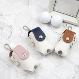 Golf Bag Storage Pouch Handbag Clutch PU Leather Pocket Mini Portable