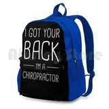 Funny Chiropractor Backpack for Outdoor Activities