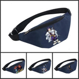 Waterproof Golden Kamuy Waist Bag for Women Unisex Fanny Pack
