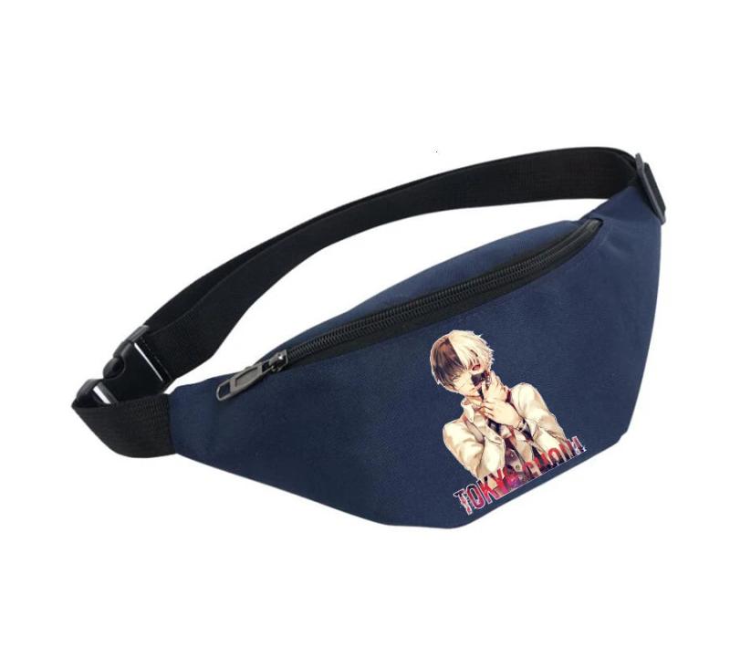 Waterproof Waist Bag Tokyo Ghoul Fanny Pack Unisex Chest Handbag
