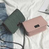 Small Square Chain Messenger Bag Tote Handbag