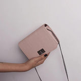 Small Square Chain Messenger Bag Tote Handbag