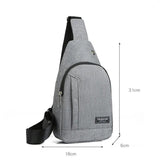 Wear-Resistant Outdoor Travel Oxford Chest Pack