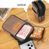 Men's Canvas Waist Bag Bum Belt Pack Casual Wearable Fanny Men