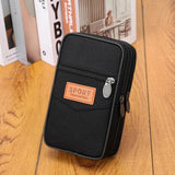 Men's Canvas Waist Bag Bum Belt Pack Casual Wearable Fanny Men