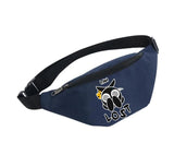 Waterproof Waist Bag for Men and Women - Black