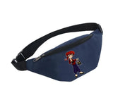 Waterproof Waist Bag for Men and Women - Black