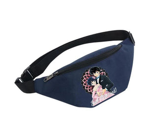 Waterproof Waist Bag for Men and Women - Black