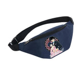 Waterproof Waist Bag for Men and Women - Black