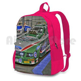 John Force Funny Car Outdoor Hiking Backpack Riding Climbing Sports Bag
