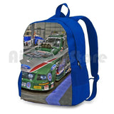John Force Funny Car Outdoor Hiking Backpack Riding Climbing Sports Bag