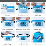 Waterproof Underwater Phone Bag Beach Boat Swim Ski Diving Pack
