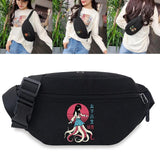 Monster Print Waist Bag Running Belt Pouch Fanny Pack