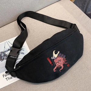 Monster Print Waist Bag Running Belt Pouch Fanny Pack