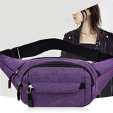 Waterproof Unisex Travel Fanny Pack Waist Bag Phone Pouch