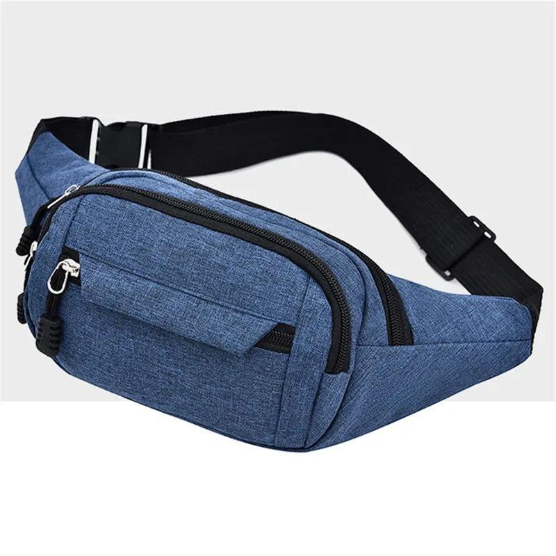 Waterproof Unisex Travel Fanny Pack Waist Bag Phone Pouch