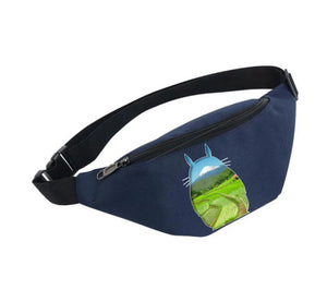 Waterproof Waist Bag Totoro Fanny Pack Unisex Chest Handbag