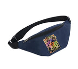 Waist Bag Waterproof Chest Handbag Unisex Fanny Pack JoJo's Bizarre Adventure
