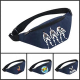 Waterproof Unisex Waist Bag for Tengen Toppa Gurren-Lagan