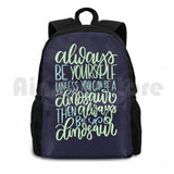 Dinosaur Outdoor Hiking Backpack Climbing Bag