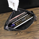 Men's Clutch Bag PU Leather Wallet Big Capacity
