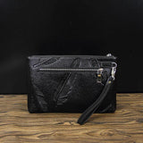 Men's Clutch Bag PU Leather Wallet Big Capacity
