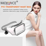 Clear PVC Crossbody Mini Bag Waterproof Hip Bum Bag for Outdoor Travel