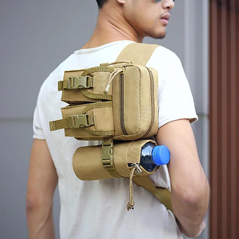 Waist Pack Bag Pouch Water Bottle Holder Fanny Pack for Running