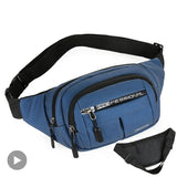 Waterproof Fanny Pack for Men Women Waist Bag Hip Belt Crossbody Handbag