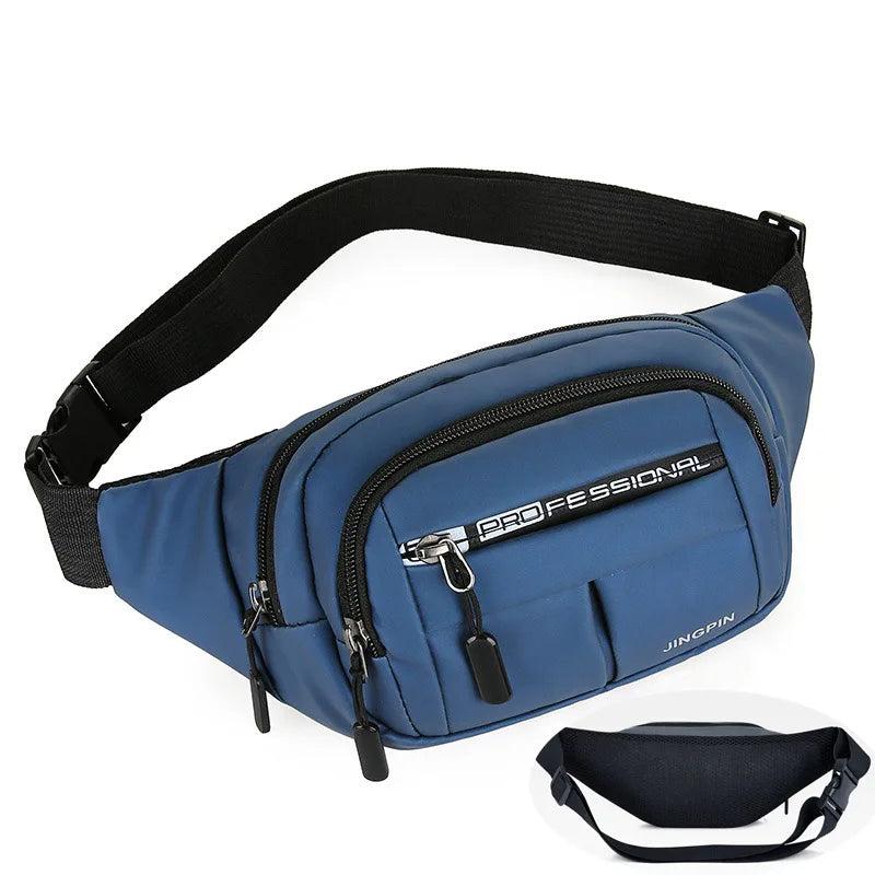 Waterproof Waist Bag Outdoor Waist Bum Running Jogging Belt Pouch Zip Fanny Pack