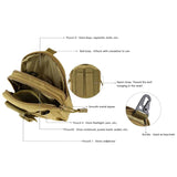 Tactical Waist Fanny Pack Leg Thigh Bag for Men Women