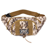 Camouflage Waist Bag Men's Military Fan Large Capacity Cashier Wallet