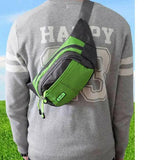 Unisex Canvas Fanny Pack Waist Hip Belt Bag Handbag Purse Travel Bag