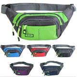 Unisex Canvas Fanny Pack Waist Hip Belt Bag Handbag Purse Travel Bag