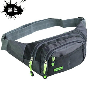 Unisex Canvas Fanny Pack Waist Hip Belt Bag Handbag Purse Travel Bag