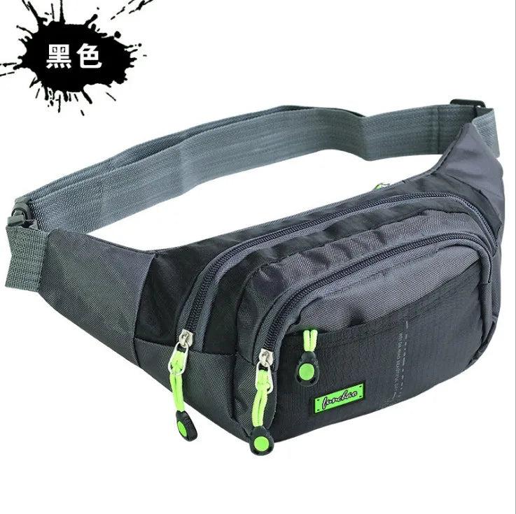 Unisex Canvas Fanny Pack Waist Hip Belt Bag Handbag Purse Travel Bag