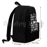 Outdoor Hiking Backpack Waterproof Camping Travel Sorry For What I Said