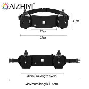 Running Waist Bag with Bottle Holder