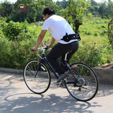 Portable Sports Waist Bag with Bottle Holder