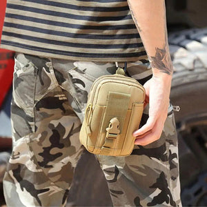 Men's Outdoor Camping Bags Tactical Crossbody Pouch Belt Bag