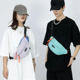 Vintage Japanese Style Chest Bag Adjustable Phone Pack Messenger Bag