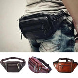 Men's Waist Pack Travel Purse Waterproof Belt Zipper Fanny Multifunction Phone P