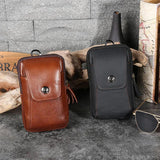 Men's Portable Pocket Stall Mobile Phone Bag for Belt Wear