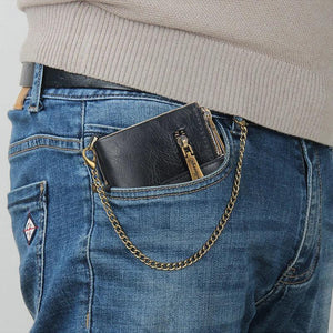 Vintage Small Mini Short Men Wallet Money Purses