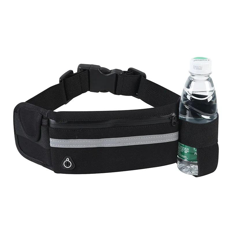 Waterproof Waist Bag Men's Sports Running Waist Bag Ladies Mobile Phone Holder B